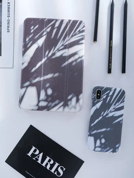 

Tree shadow Flip Cover case For iPad Pro 9.7 air 10.5 12.9 10.2 Mini 2 3 4 5 2019 Tablet Case For New ipad 9.7 7th 6th 2017 2018