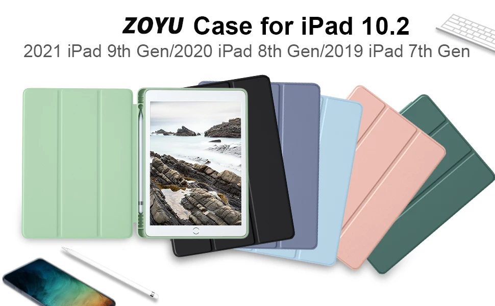 ZOYU Smart Case For Lenovo Xiaoxin Pad Pro 11.5" 2021 TB-J716F J706F Stand Tablet Cover For Lenovo Tab P11 TB-J606F J607F touch screen pen for android