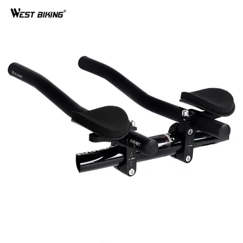

Bicycle Rest TT Handlebar Clip on Aero Bars Handlebar Extension Triathlon Aerobars Tri Bars MTB Road Bike Cycling Rest Handlebar
