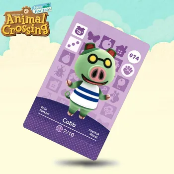 

074 Cobb Animal Crossing Card Amiibo Cards Work for Switch NS 3DS Games