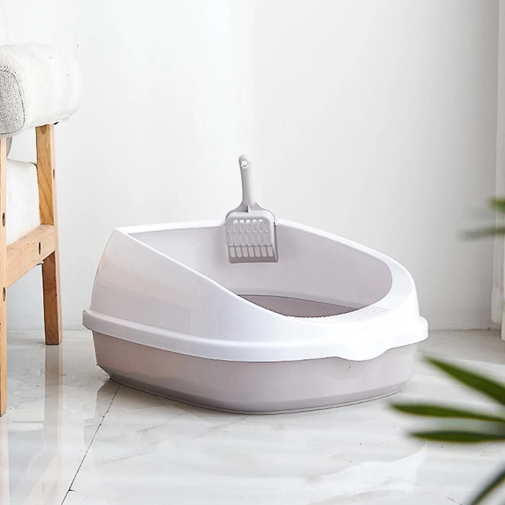 Pet Toilet Bedpan Anti Splash Cats Litter Box Cat Dog Tray With Scoop Kitten Dog Clean Toilet Home Plastic Sand Box Pet Supplies Pet Toilet Bedpan Anti Splash Cats Litter Box Cat Dog Tray With Scoop Kitten Dog Clean Toilet Home Plastic Sand Box Pet Supplies