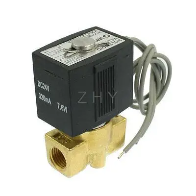 VX2120-X64 1/" двусторонний переключатель клапан соленоидной воды DC 24V 320mA