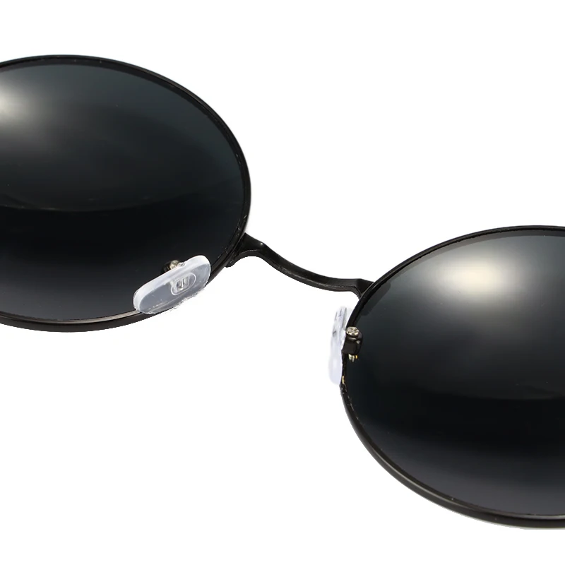 Ностальгические ретро круглые солнцезащитные очки для мужчин и женщин, металлическая оправа, солнцезащитные очки для вождения, цветные светоотражающие очки UV400