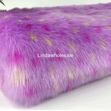 Кроличья шерсть цвет Жаккард имитация кроличьего меха войлочная ткань, 160 см* 91 см(один ярд)/шт