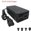 60V charger 67.2V 2A 67.2 Volt 2.5A Lithium Li-ion charger T/PC/IEC 3PIN Plug for 60V 20AH 30A ebike scooter Motorcycle battery ► Photo 1/6