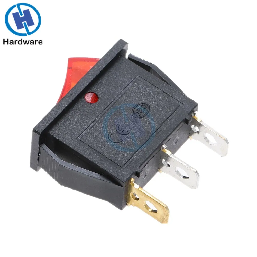 Рисунок 6 - KCD3 220V ON/OFF кулисный переключатель