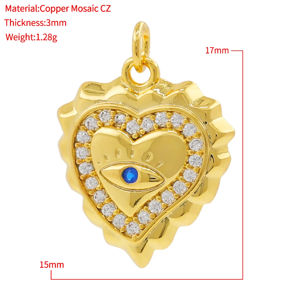 gemstone beads Charms For Jewelry Making Supplies Gold Octopus  High Heel Cross Pendant Diy Earring Necklace Metal Copper CZ Zircon Accessories beard beads