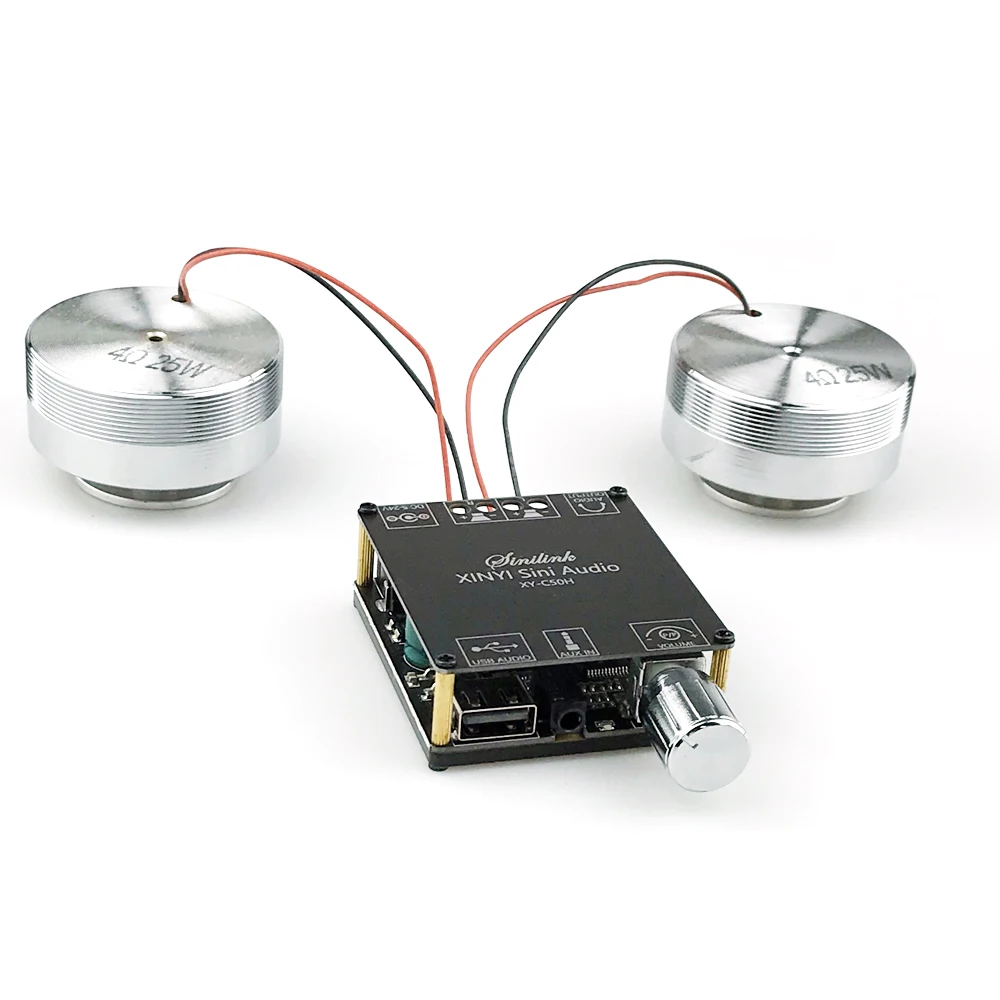 25W Bluetooth 5.0 Audio Portable Resonance Vibration Speaker TPA3116D2 Class D Power Amplifier Subwoofer DIY 2.0 HiFi System bluetooth speaker,portable speaker,mini bluetooth speaker,hifi speaker