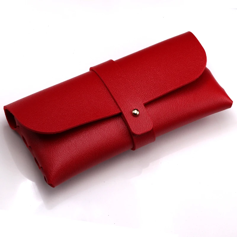 Red COLOUR_MAX модный бинокль для мужчин и женщин, чехол из искусственной кожи, складная стеклянная коробка es для глаз, большие солнцезащитные очки - Цвет: Red