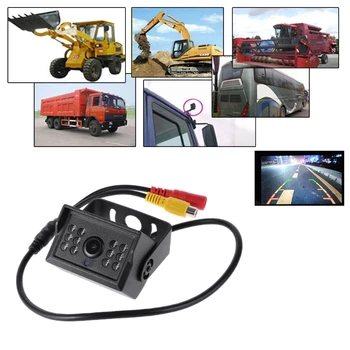 

New HD 140 Degree Angle Bus Truck Rear View Camera DC 12V 24V Reversing IR Night Vision Vehicle Backup Camera Waterproof qyh