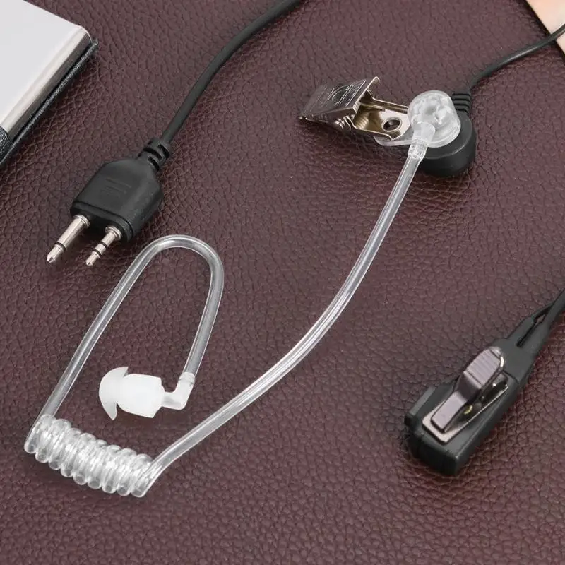 Горячая продажа 2 Pin Hands Free охранная Гарнитура ухо висячие в течение длительного