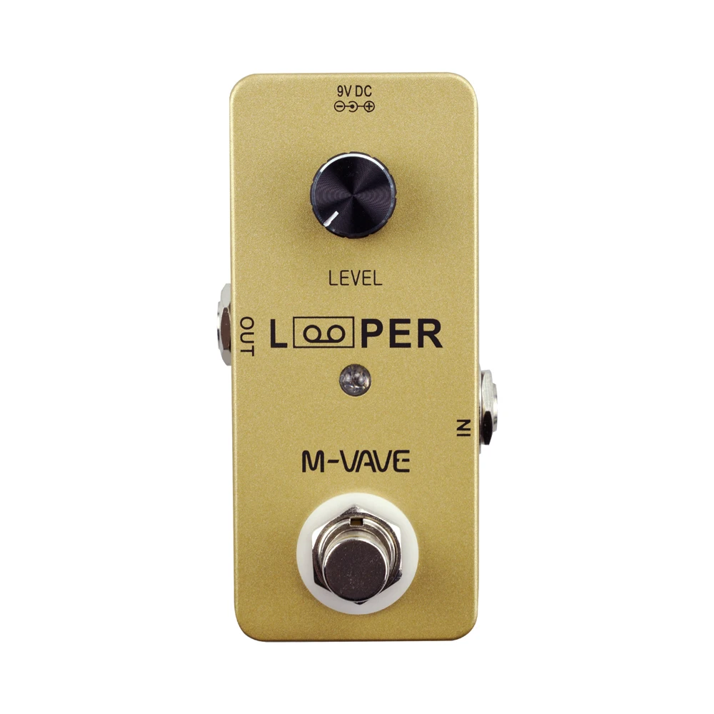 Mvave Mini Looper Effect Pedal Recording Time Max 5 Minutes Noise Killer Unlimited Overdubs