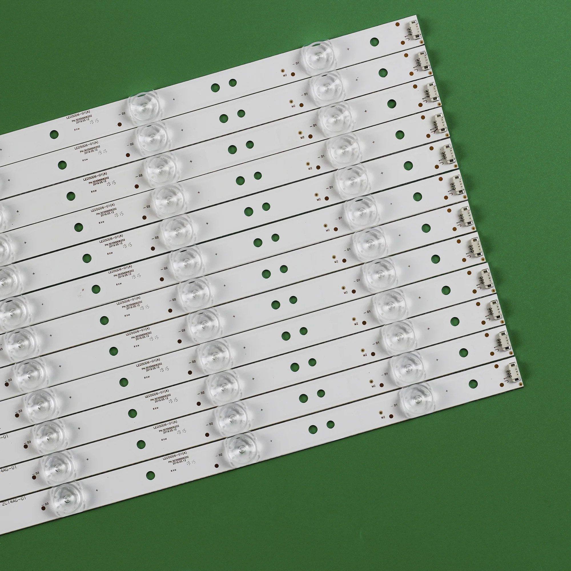 Retroiluminação Led Tira Lâmpada Led50d601a 30350006202 para Jvc Haier Lt50c550 50e3500a 50a6m 50a6 Le50u51a Lt-50em76 50e3500 - Imagem 3