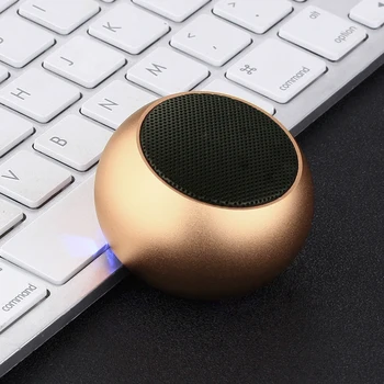 

For Smartphones BM3D Mini Bluetooth Speaker True Wireless Stereo Subwoofer Handsfree Loudspeaker With Mic TWS Portable
