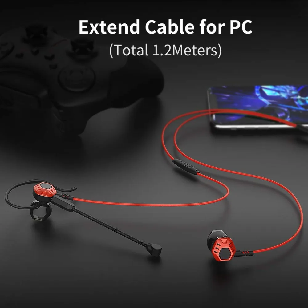 Langsdom HIFI геймер проводные наушники G100X портативный бас стерео игровая гарнитура 50 шт./партия