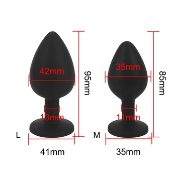 OLO Butt Plug Anal Plug Bullet Vibrator Sex Toys for Women Men Prostate Massager Erotic Adult Products 4