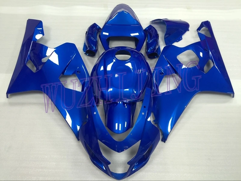 Наборы для тела GSXR 750 05 набор для всего тела для Suzuki GSXR600 04 синие обтекатели GSX R 750 2004-2005 K4