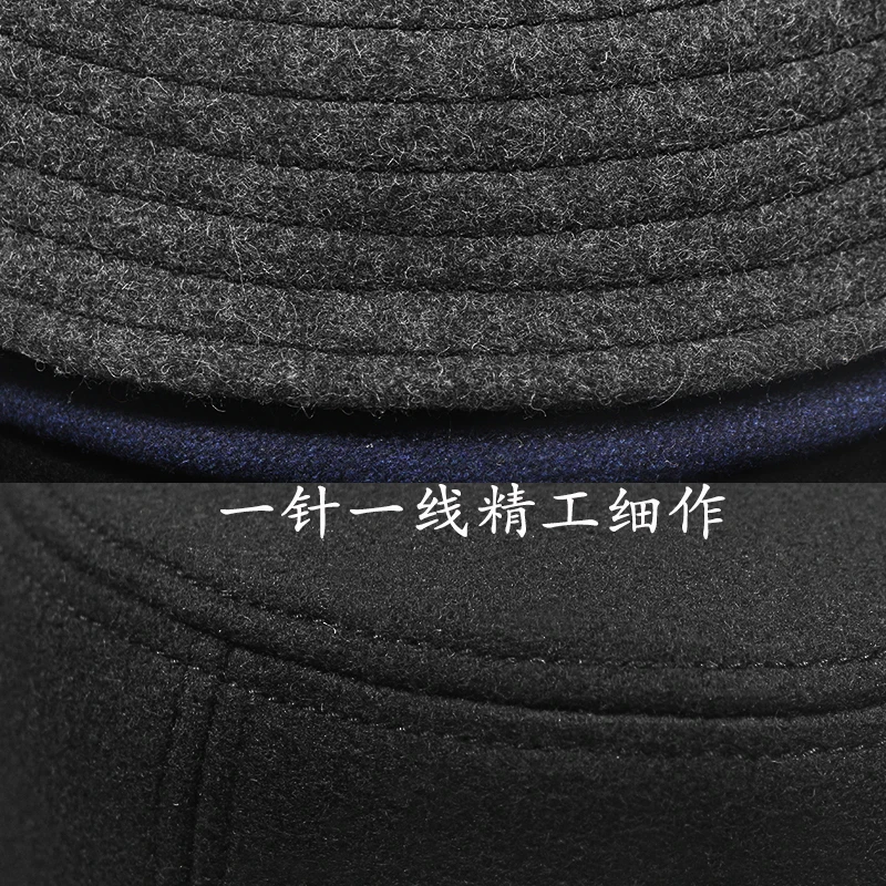 Big Head Men Large Size Wool Fisherman Hat Male Winter Panama Cap Man Plus Size Felt Bucket Hat 56-60cm 60-65cm fisherman hat,bucket hats