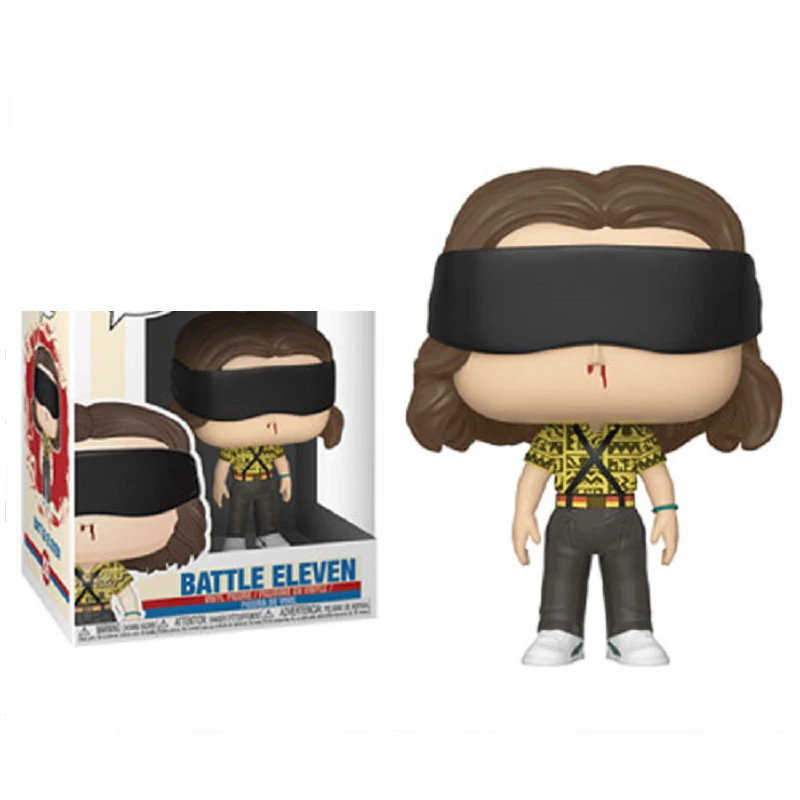 Экшн-фигурки FUNKO странные дела Battle Eleven #826 виниловая Коллекционная модель игрушки