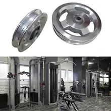 

Useful Gym Equipment Bearing Pulley Wheel Aluminium Alloy Gym Equipment Wheel Long Service Life Training Accessory