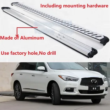 

New arrived for Infiniti JX35 2013 QX60 2014 2015 2016 2017 2018 2019 2020 running board side step Nerf bar pedal 6