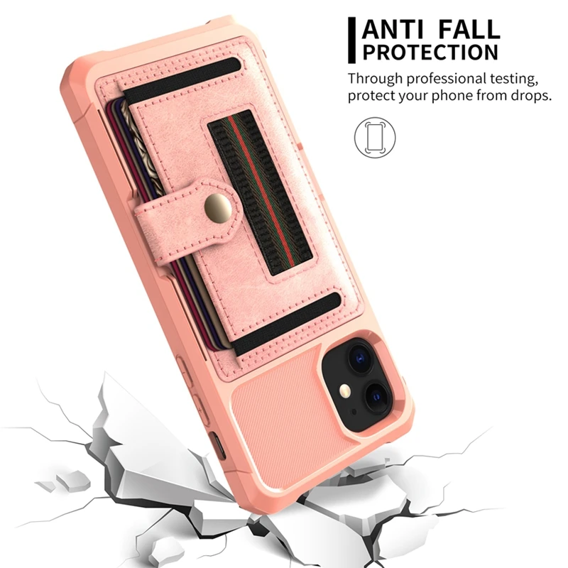 Держатель для карт, чехол для iphone 11 Pro Max из искусственной кожи, чехол для iphone 11 X XS XR XS Max 6 6s 7 8 plus, чехол с подставкой
