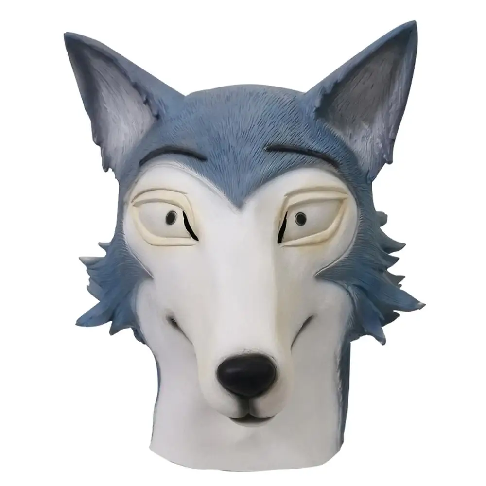 Горячая новинка аниме BEASTARS Маска Косплей костюмы реквизит волк маленький белый