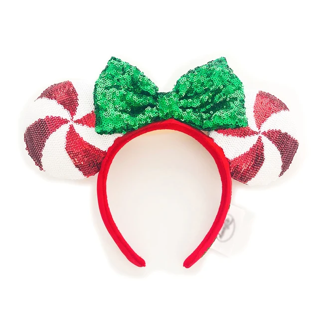 2022 Disney Mickey Ears Headband Firework Headband with Castle Peter Pan Cosplay Hairband Disneyland Letter Headband Gift Mickey Headband 17