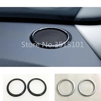

Car Inside Audio Speak Sound Inner Front Dashboard Trims Cover Ring Circle Trim 2pcs For Mazda CX-3 CX3 2017 2018 2019 2020