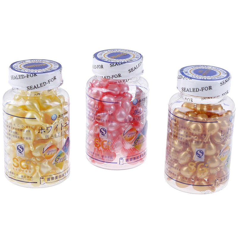 90Pcs Hyaluronic Acid Essence Capsules Anti-aging Vitamin E Serum Spot Cream Facial Freckle 90Pcs Hyaluronic Acid Essence Capsules Anti-aging Vitamin E Serum Spot Cream Facial Freckle
