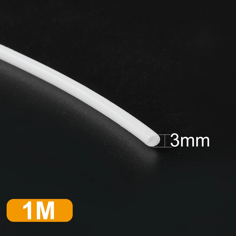 1m Milky 3mm Side Glow Solid Core Optic Fiber Cable For Decorative