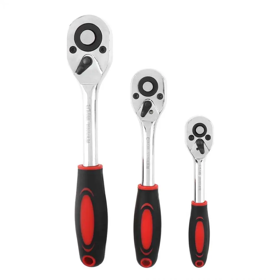 

Ratchet wrench 3pcs/lot Wrenches Drive Ratchet Wrench Set Repair Hand Tools for Vehicle Bicycle Bike Socket Wrench Kit Tool