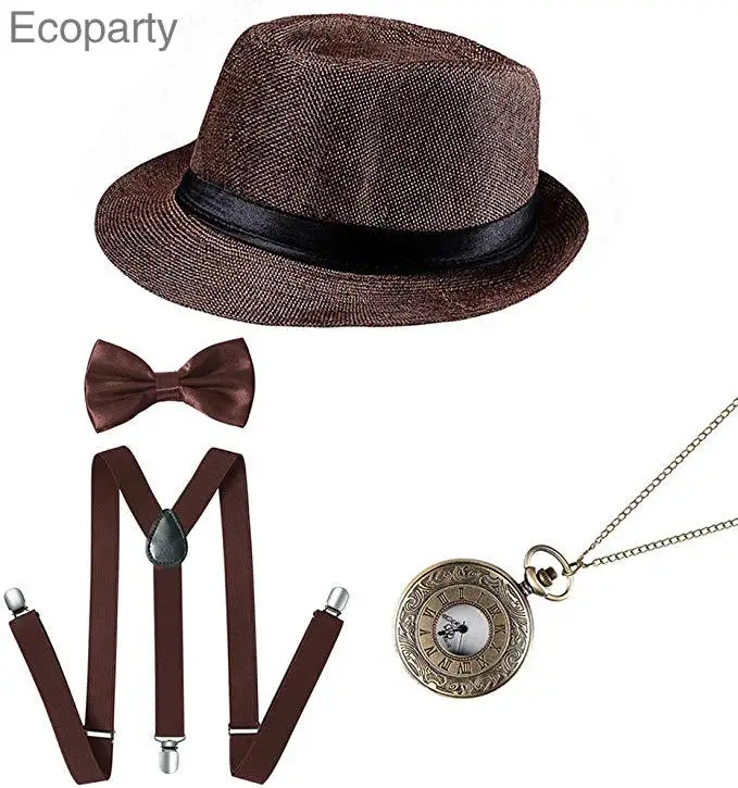 1920S-Fedora Newsboy Topi Panama 