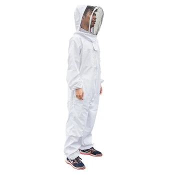 

Cotton Beekeepers Bee Suit Professional Bee Remover Gloves Hat Clothes Jacket Protective Suit Beekeeping Equipment