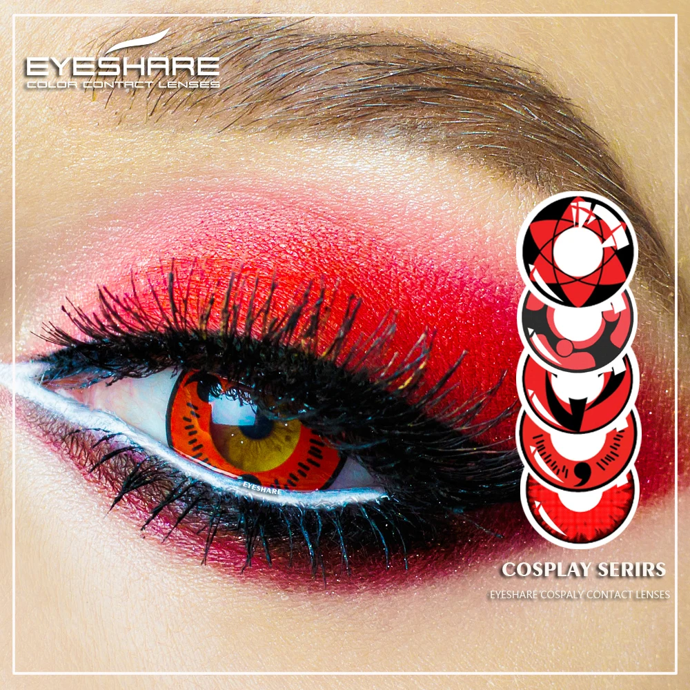 EYESHARE 1 Pair Series Halloween Contacts Contact Lens for cosplay Cosmetic Contacts Lenses Eye Color