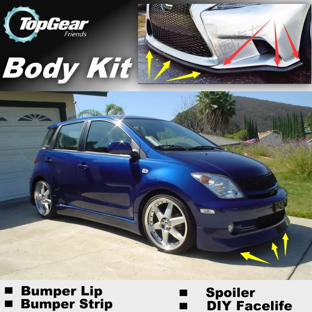 For Toyota Urban Cruiser Ist For Scion Xd Xa Bumper Lip / Front Spoiler  Deflector For Car View Tuning / Body Kit / Strip Skirt - Front Skirt -  AliExpress