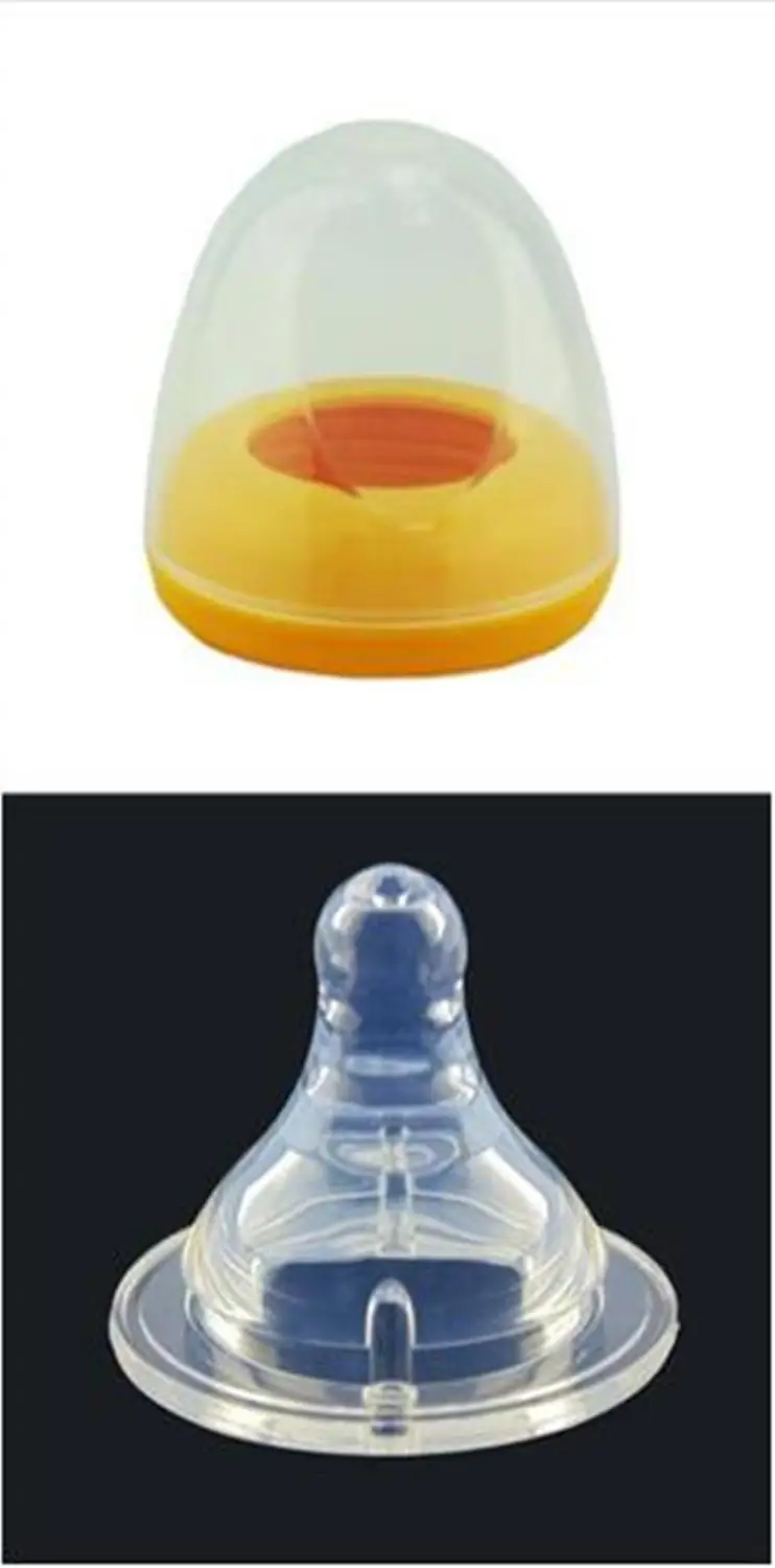 Универсальный Электрический молокоотсос аксессуары силиконовая для кормления малышей Массажная подушка - Цвет: Оранжевый