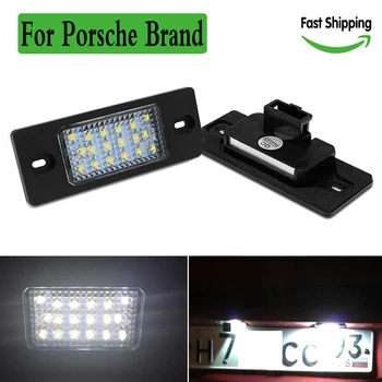 

2PCS For VW led number license plate lights lamp ultra bright Luces car lighting wireless for Volkswagen Passat Golf 4 Variant
