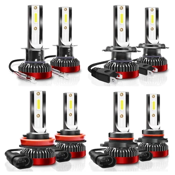 

Led H11 H9 H8 H7 H1 LED 9005 HB3 9006 HB4 Diode Car Headlight Kit Light Bulbs High Low Beam Auto Lamp 12V 6000K 360 Degree