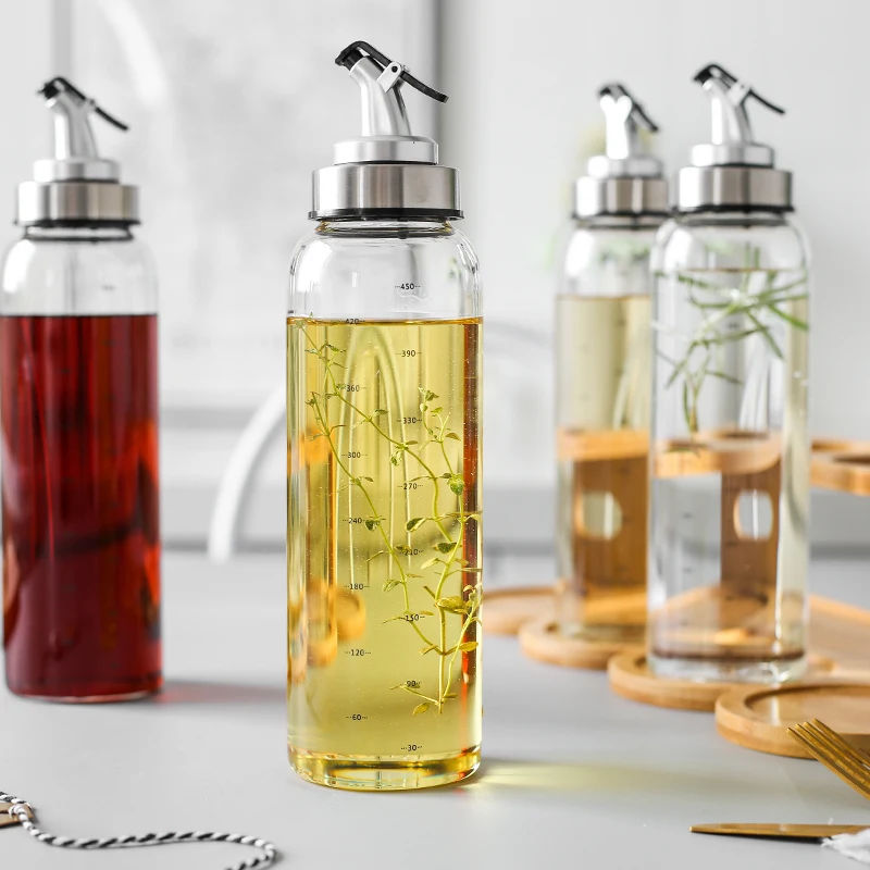 Kitchen Olive Oil Dispenser Cooking Oil Sprayer Glass Vinegar Cruet 6oz 10oz 17oz Olive bottle Vinegar Dispenser Container oil sprayer,oil dispenser