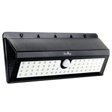 

900LM 62 LED Garden Light Solar Outdoor PIR Human Body Motion Sensor Waterproof IP65 Emergency Wall Lamp 8W