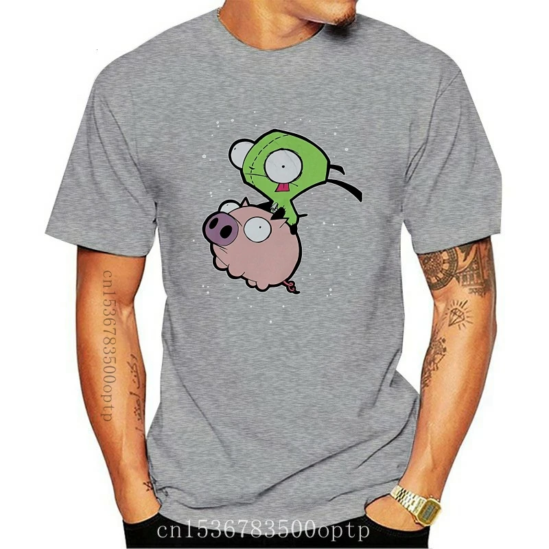 New Invader Zim Mens T Shirt Gir Riding 
