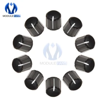 5 шт. для WH148 360 градусов Поворотный энкодер алюминиевый сплав колпачки Ручка датчик кирпича переключатель потенциометра ABS