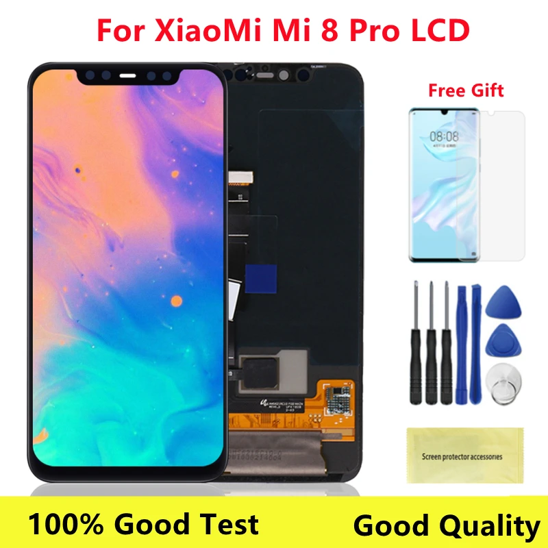 6 21 &quotОригинальный ЖК-дисплей Mi 8 Pro для Xiaomi Mi8 сенсорный экран дигитайзер в сборе
