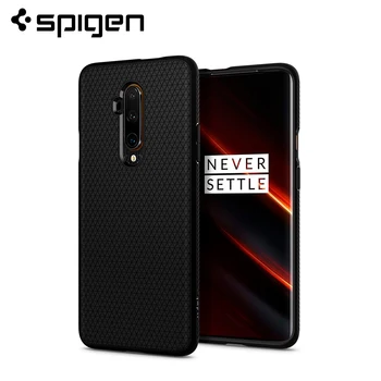 

Spigen OnePlus 7T Pro Case Liquid Air Soft Slim Form-fitted Lightweight Anti-Slip Matte Black ACS00313 Cases for OnePlus 7T Pro