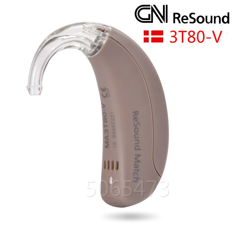 

GN ReSound match High Power BTE Digital Hearing Aid Aids MA3T80-V Mini Behind the Ear Sound Amplifiers for severe profound loss