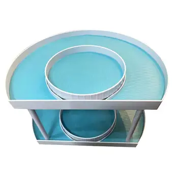 

2 Tiers Plastic Beverage Spice Beer Soda Can Storage Organizer Holder Kitchen Fridge Pantry Organization Rack