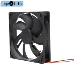 Y3ND 120x120x25mm DC 12V 0.15A 3 Pin 7-Blade Computer Case Cooling Fan Cooler 12025