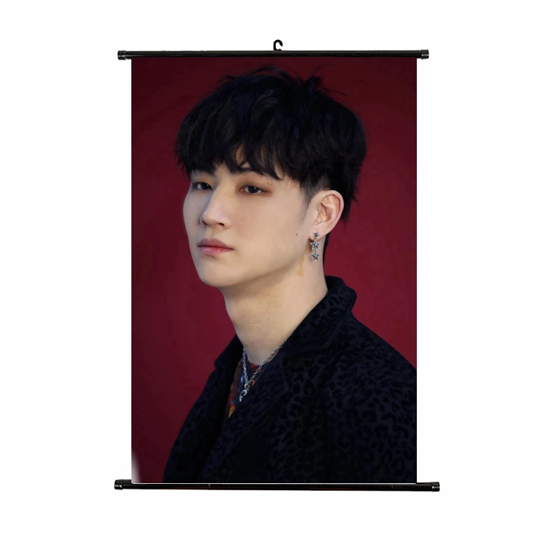 21*30cm Kpop GOT7 Hang poster WORLD TOUR Concert KEEP SPINNING Album kpop GOT7 Hang picture photo Fabric high quality