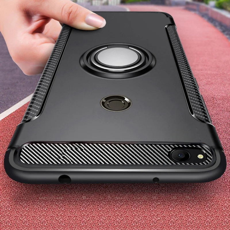 360 магнитный чехол для Xiaomi Redmi Note 8 Pro 7 6 5 Mi 9T Lite A2 A1 6A Plus 5A Prime 3S S2 K20 кольцевой